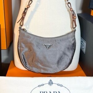 Prada Silver Vintage Cleo Mini Bag! Offers welcome!